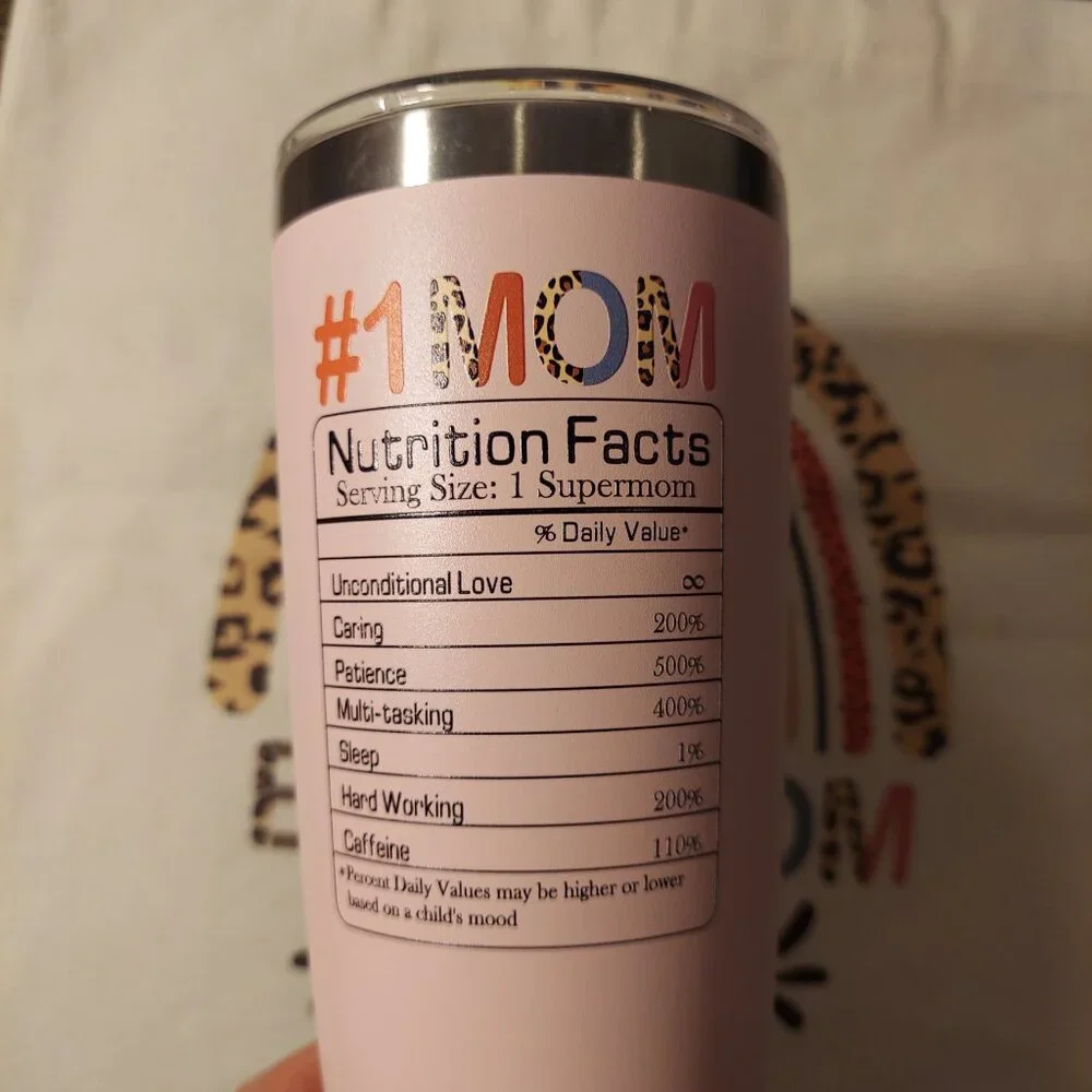 Best Mom Ever Gift Set Tumbler and Tote Bag